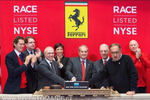IPO akcií Ferrari na NewYorské burze
